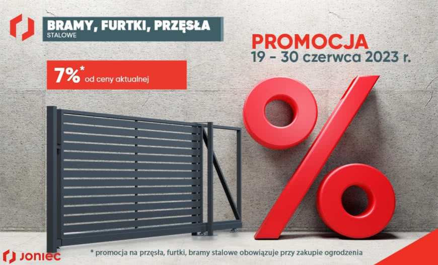 Promocja na produkty z oferty Joniec
