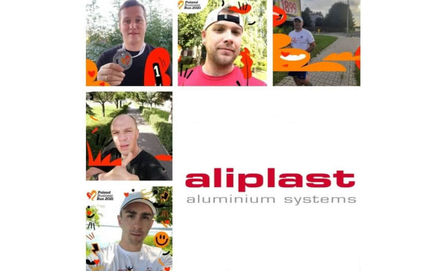 Aliplast Running Team wziął udział w Poland Business Run 2021