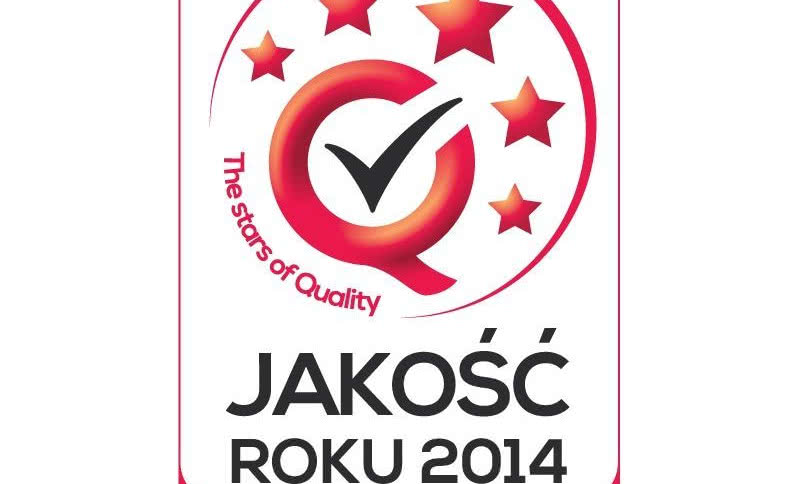 Firma JONIEC uhonorowana godłem JAKOŚĆ ROKU 2014 za ogrodzenie łupane GORC