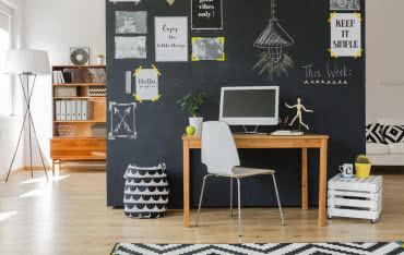Home office – jak pomalować ściany w domowym biurze?