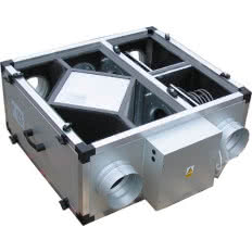 Rekuperator EkoZefir Rk-500-SP z nagrzewnicą elektryczną
