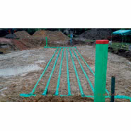 Gruntowy wymiennik ciepła GEOHEAT pod płytą fundamentową