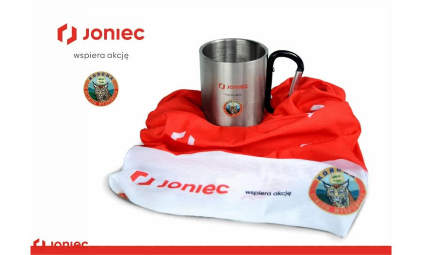 JONIEC wspiera akcję "Odkryj Beskid Wyspowy" i rozdaje gadżety